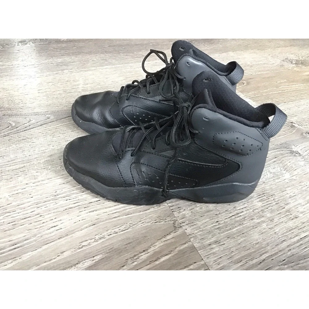 Nike Jordan Lift Off Triple Black Anthracite Kids Sneakers Size 13.5C AV1243-003